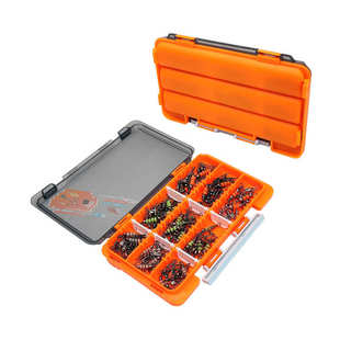 配件盒 45件木虾夜光珠转环别针配件饵盒套装 木虾钓组 钓鱼配件