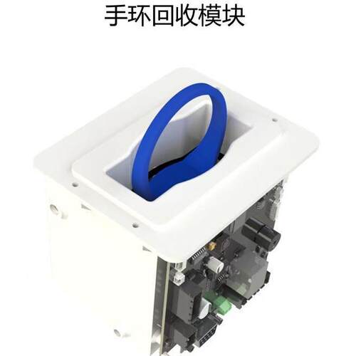NFC识别手环回收闸RFID卡回收器吞币PRT闸机系统