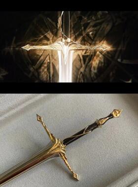 《明日方舟》玛恩纳长剑吊坠项链动漫游戏周边二次元同人手作挂坠