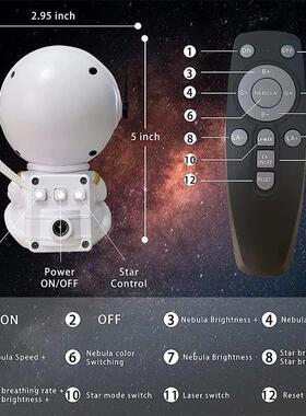 Astronaut Projection Light Galaxy Projector LED Night Light