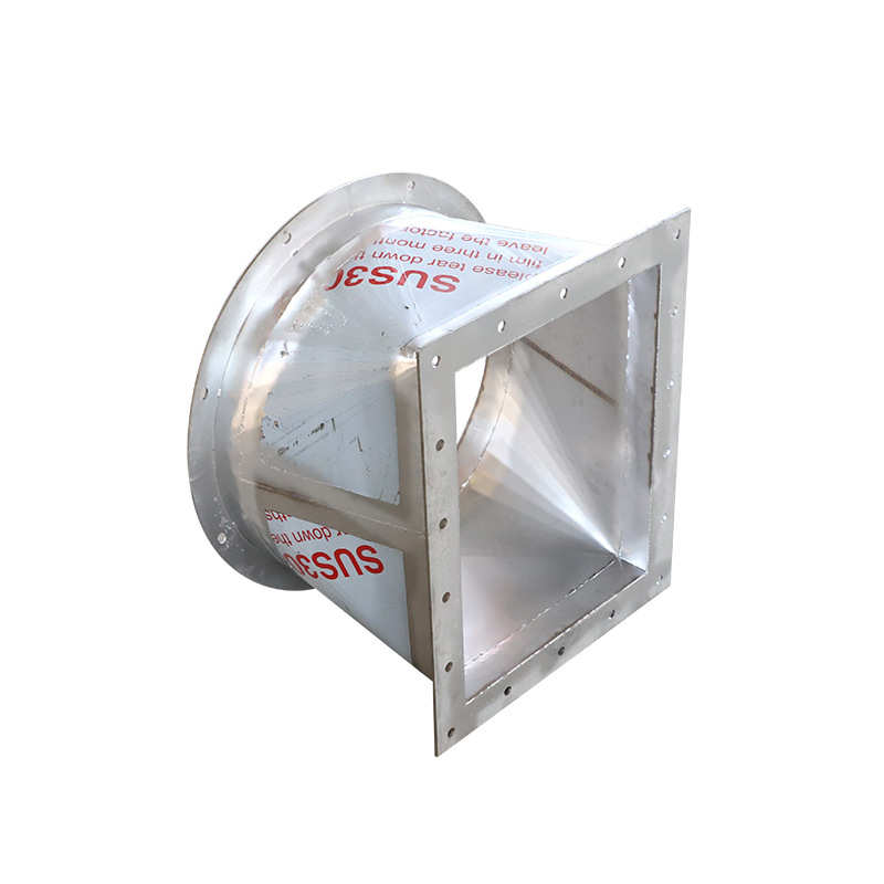 白铁皮管接头方转换配件转圆镀锌天圆地方通风管风管不锈钢口排风