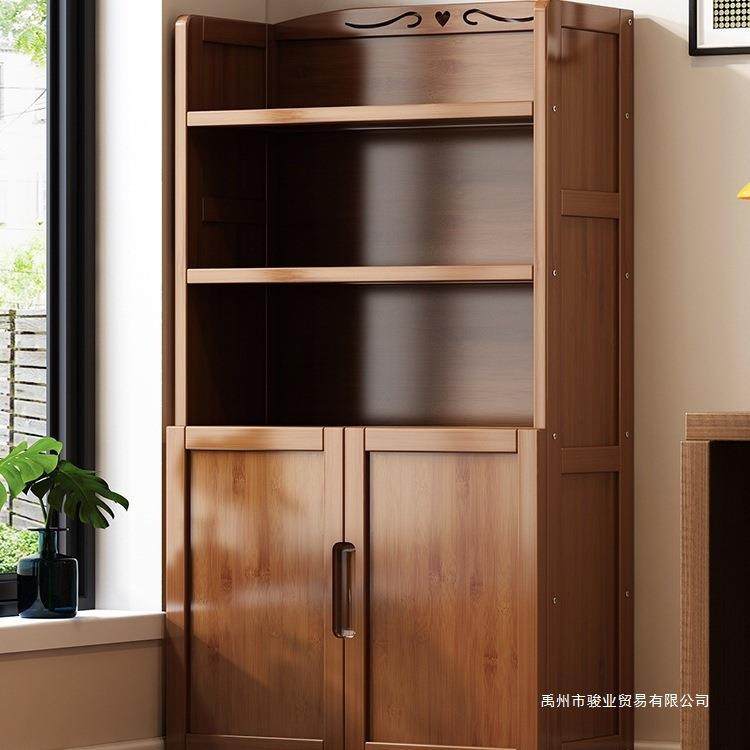 一体靠墙儿童简易书柜省空间桌多层家用收纳架学生书架置物架落地