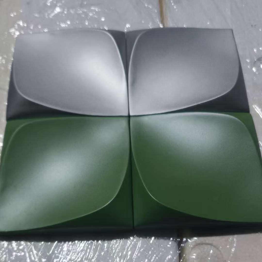 南城北爱3D立体彩色异型水泥砖餐厅背景墙奶茶咖啡面包服装酒店