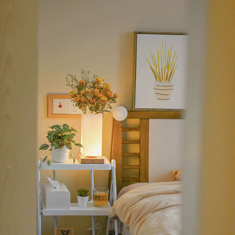 北欧ins台灯卧室床头装饰花瓶台灯柔光护眼氛围感浪漫LED复古台灯,节庆用品/礼品,创意/设计灯,淘宝优惠券,粉丝福利购,淘宝优惠卷