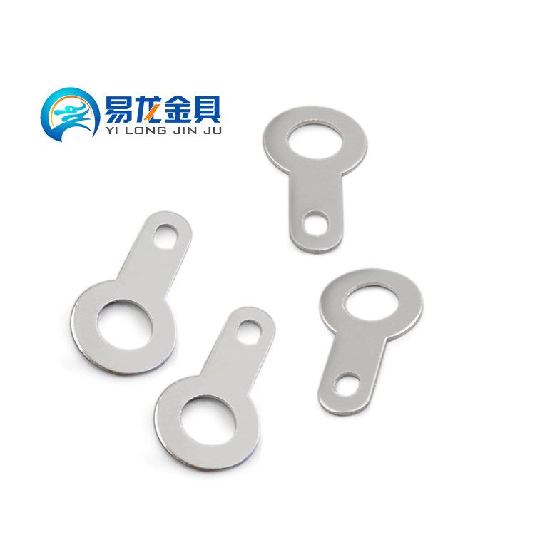 单头焊片2.2/2.7/3.2/4.2/5.2/6.2冷压接线端子铜接线片铜垫圈ZT