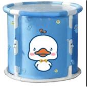 保温浴洗澡盆大人浴缸式 桶全身泡澡儿童圆形成人桶家用折叠