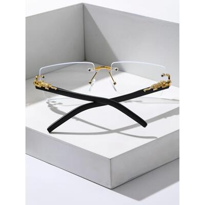 1/2 PCS Fashionable Trendy Frameless Rectangular Personalize