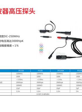 艾维泰科IP100/2100/3100/5100A示波器探头P6139A/B P5205/5210A