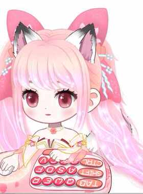 永劫无间胡桃桌宠bongocat代打猫咪电脑挂件键盘映射白键桌宠