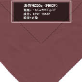 现货涤仿棉拉架单面布跑量款 健身运动跑步涤氨高弹瑜伽服面料