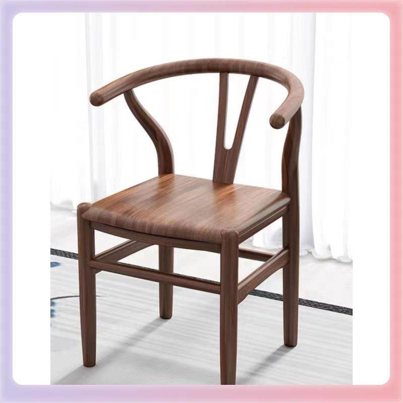 W9YX新中式南美胡桃木实木Y椅加厚加粗榫卯结构简约现代家用洽淡
