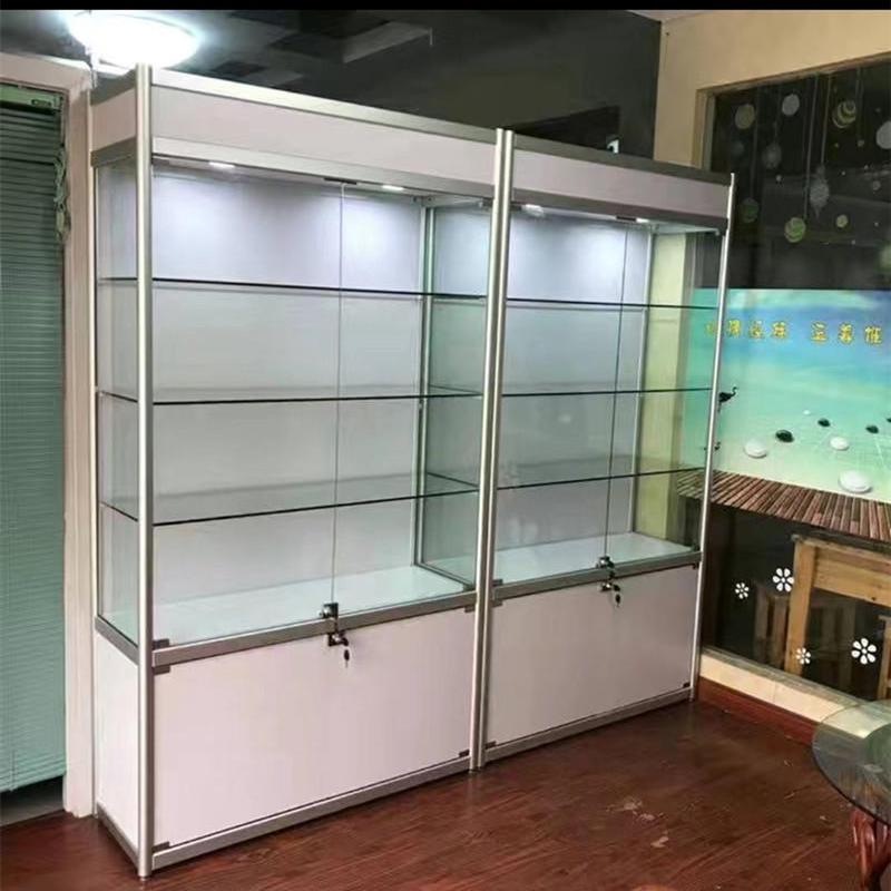 精品烟柜展示柜玻璃柜便利店超市烟酒柜台展柜陈列柜珠宝柜台展示