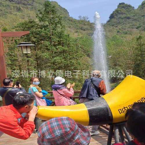 网红人工声控户外喊泉全套设备厂家广东深圳游乐场设备呐喊喷泉