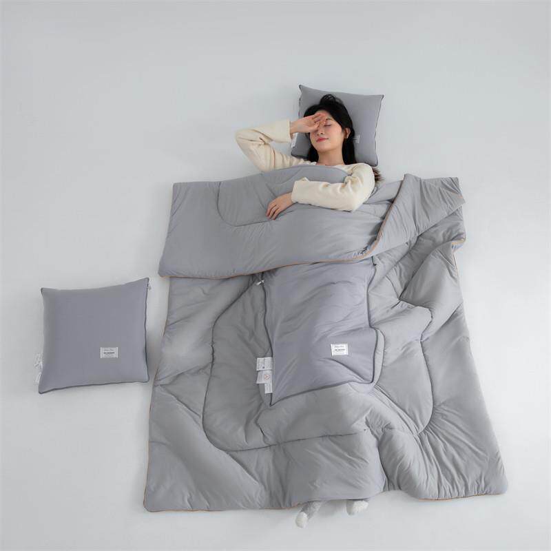 新款A类凉感丝抱枕被抗菌防螨夏凉被多功能沙发靠枕冰丝空调被子