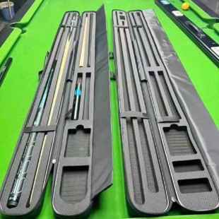 三槽杆盒通杆台球一体通杆盒杆盒杆包杆桶小头杆包台球杆盒杆盒双