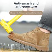 男工鞋 除臭钢头帽 四季 轻便 防摔 透气 采购产品劳动保护鞋