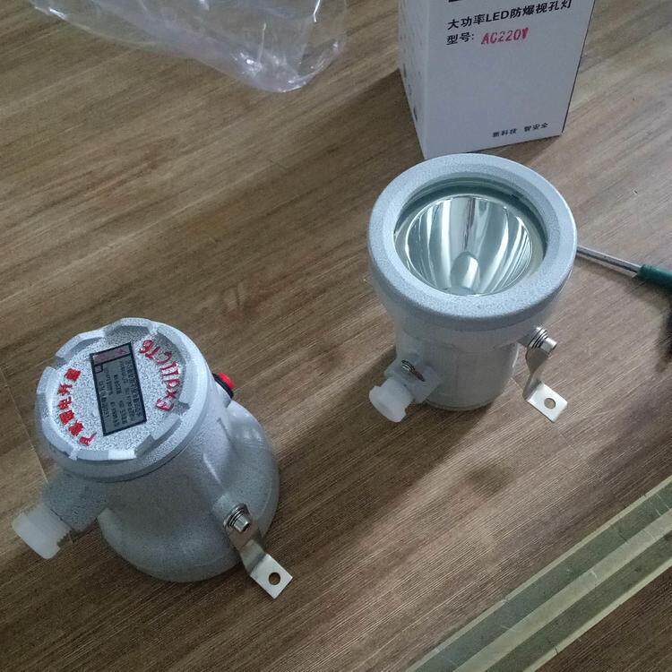 BAK51-20W防爆视孔灯 反应釜视镜灯 防腐观察投射灯 隔爆型投光灯