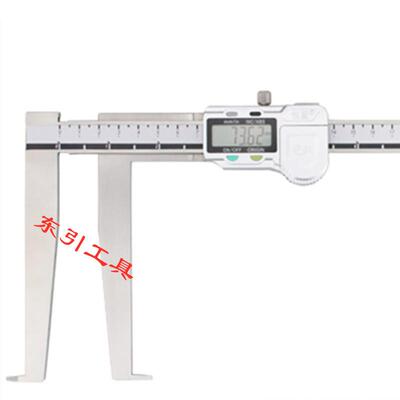 出售电子数显游标内沟长卡尺带30-3005表长爪内沟槽卡尺30-3槽005