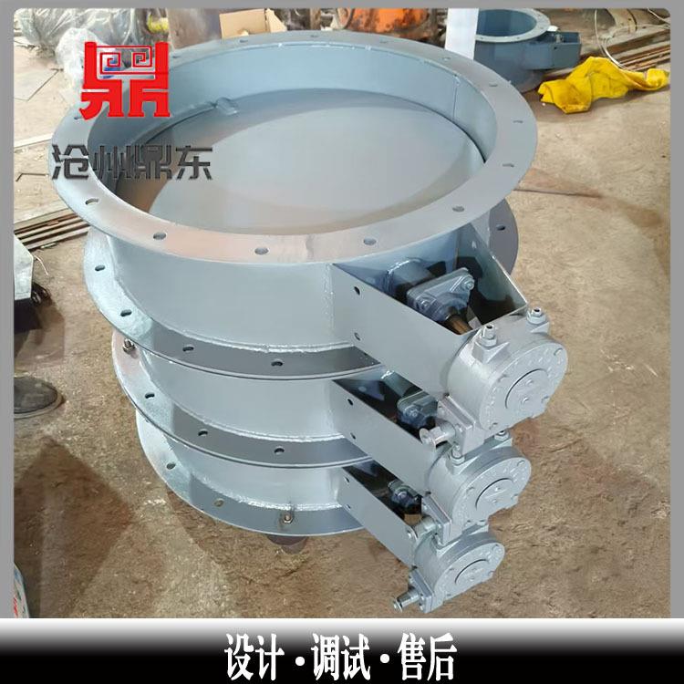 手动蜗轮箱风门现货DN00DN400DN500DN600电动调节型通风蝶阀