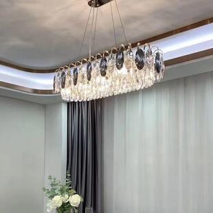 轻后现代厅水家晶吊灯客厅卧室吊灯餐LED492灯酒店高档奢用e14吊