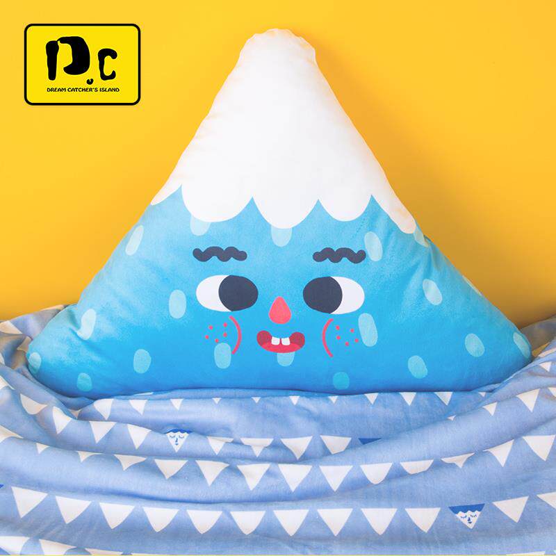 高档捕睡两梦岛抱枕被子办用汽车公室靠枕空调被毛毯午毯午休异形