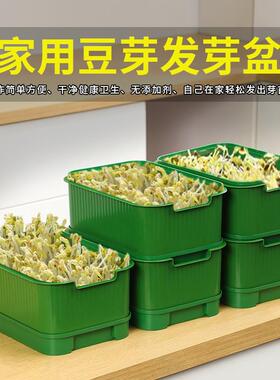 Special large-capacity sprouting basin for growing bean spro