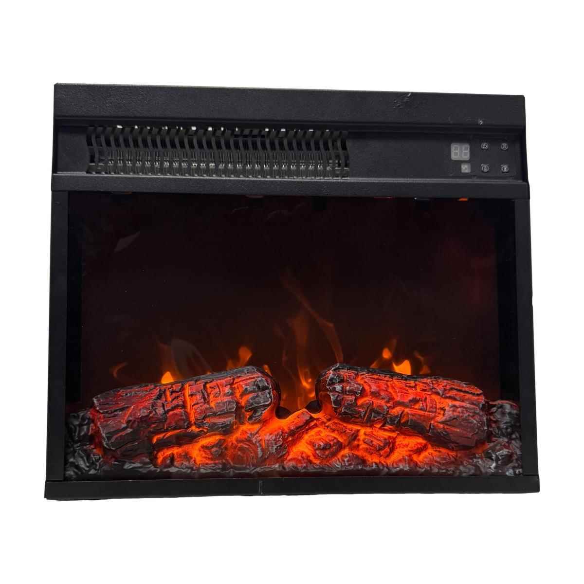 跨境14寸迷你美式仿真火焰电子壁炉嵌入式壁炉取暖器家用装饰房车