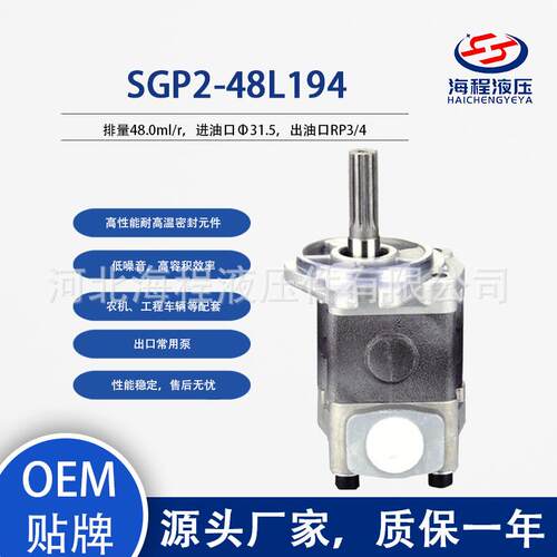 型号SGP2-48L194液压泵