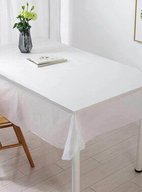 thewangs studio20pcs Disposable table cloth oilproof plasti