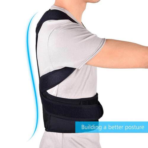 Back Posture Corrector Shoulder Lumbar Brace Spine Support