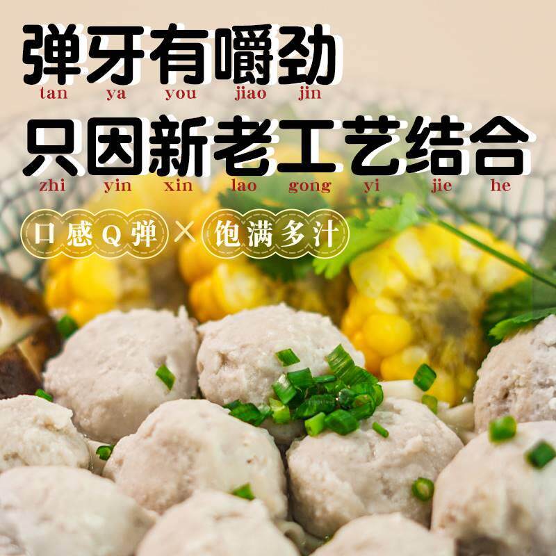 肉丸调料粉家用调味粉做肉丸子专用粉广东潮汕牛肉猪肉鱼肉丸淀粉