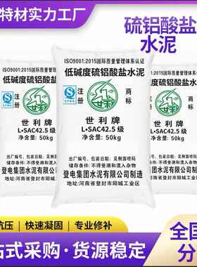 世利快硬硫铝酸盐水泥 GRC构件 道路修补砂浆料 厂家