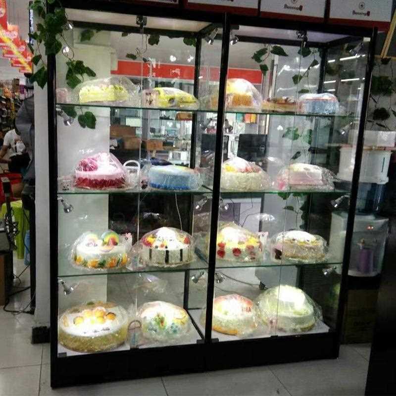新款直销生日蛋糕货架面包展示柜蛋糕模型展柜面包展示架蛋糕甜点