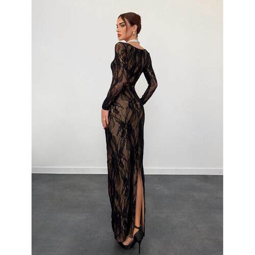 Lace square collar, lace lace patchwork collar, long