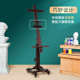 绘岳实木水彩画架支架式 可折叠调节升降平衡美术专用平立落地画架