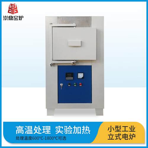 洛阳直供高温微电脑智能曲线调温小型工业窑炉真空立式电炉