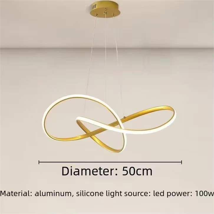 北欧led餐厅吊灯现代简约吧台灯卧室房间灯饭厅个性2025新款灯具