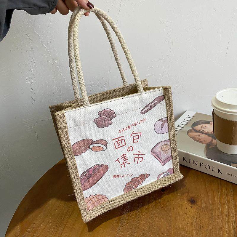 上班拎包帆布24新款手提包出门杂收纳包迷你托特包,箱包皮具/热销女包/男包,通用款女包,淘宝优惠券,粉丝福利购,淘宝优惠卷