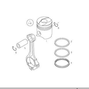 51.02502 0107 活塞销D2842LE203德国曼 –
