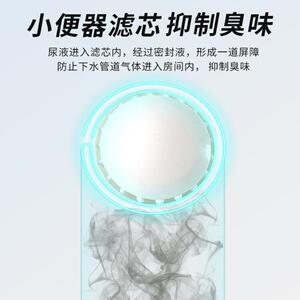 新款直销节水减排小便器入地式挂墙式陶瓷抑臭无水小便斗工程免冲