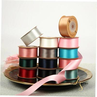 gift wrapping ribbon 2.5cm color diy packaging ribbons丝带