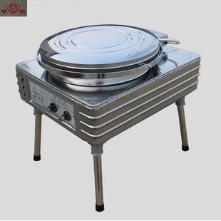不锈钢立式商用电饼铛加大加深牛肉饼酱香饼台式煎饼烤饼炉
