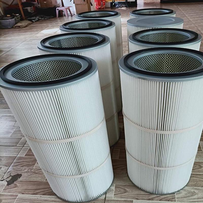 扫过地车防油水覆除尘杆滤芯工程机械配件扫地机粉膜PIN尘滤器螺