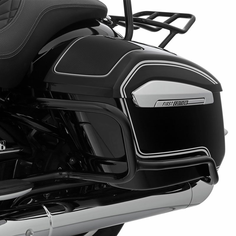 适用宝马R18B R18TC 游侠 改装边箱护杠后保险杠 摩托车护杠配件