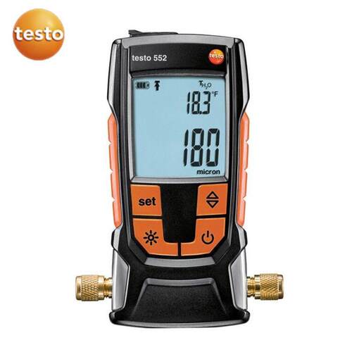 Testo 德图 工业级 T552快捷数字式真空表 0560 5522