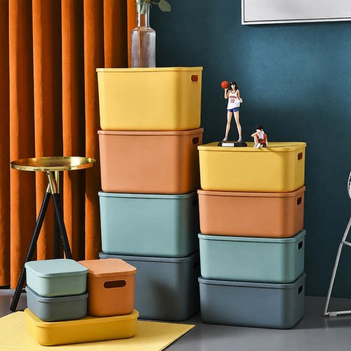 办公桌化妆品盖储物桌面收纳盒