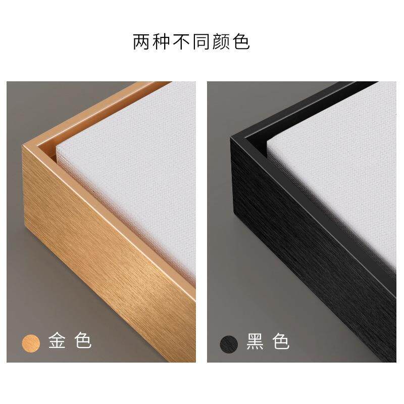 窄条外框L型油画框丙烯画相字框框架装裱数画油画铝合金边UXN框裱