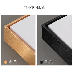 窄条外框L型油画框丙烯画相字框框架装裱数画油画铝合金边UXN框裱
