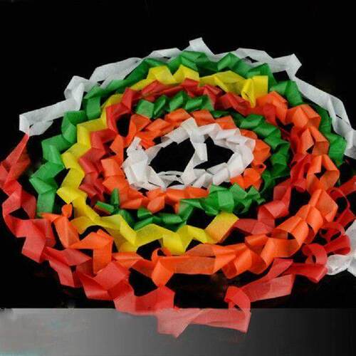 12 CoilsLot Multicolored Mouth Paper Magic Tricks Colorful