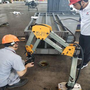 M0船体骨架攻丝万向电动攻丝机伺服攻丝机精度高摇臂钢管